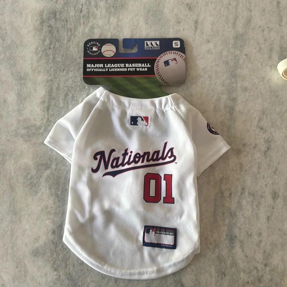 Washington Nationals Pet Jersey